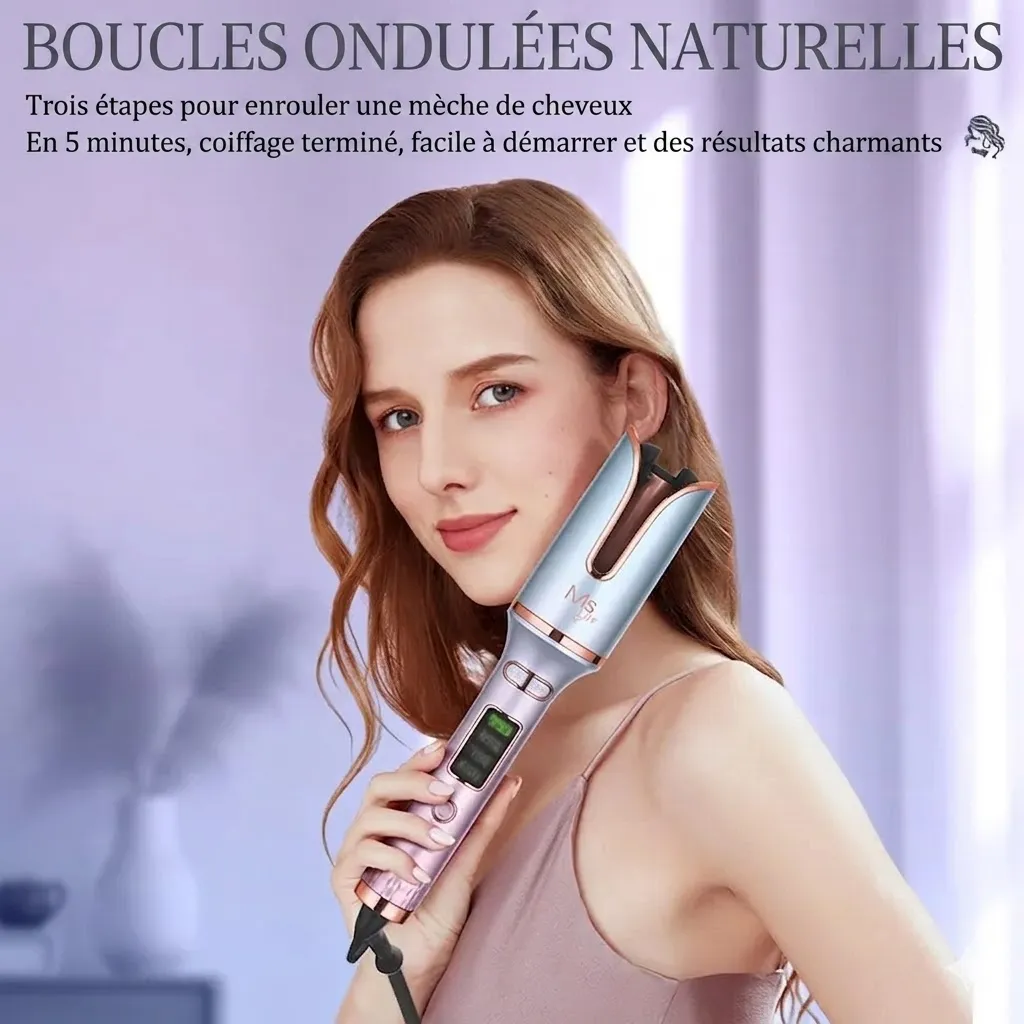 Fer à Boucler DSP - 65W - Afficheur LCD 990°F, 22mm1.webp