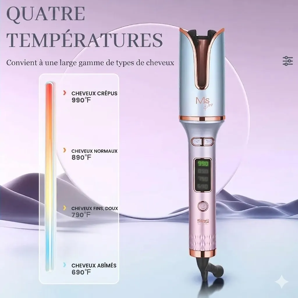 Fer à Boucler DSP - 65W - Afficheur LCD 990°F, 22mm2.webp