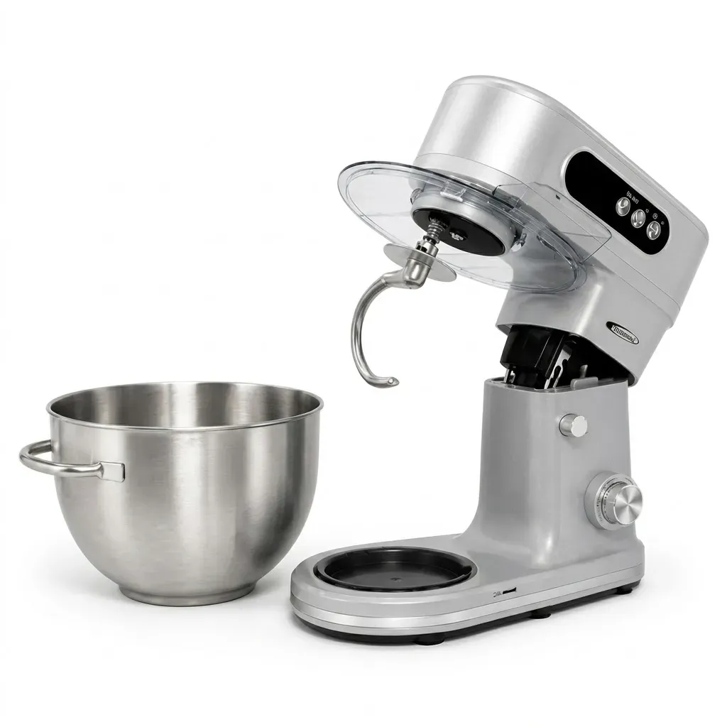 Robot Pétrin Florence 10L – 2200W – Gris4-electra .webp