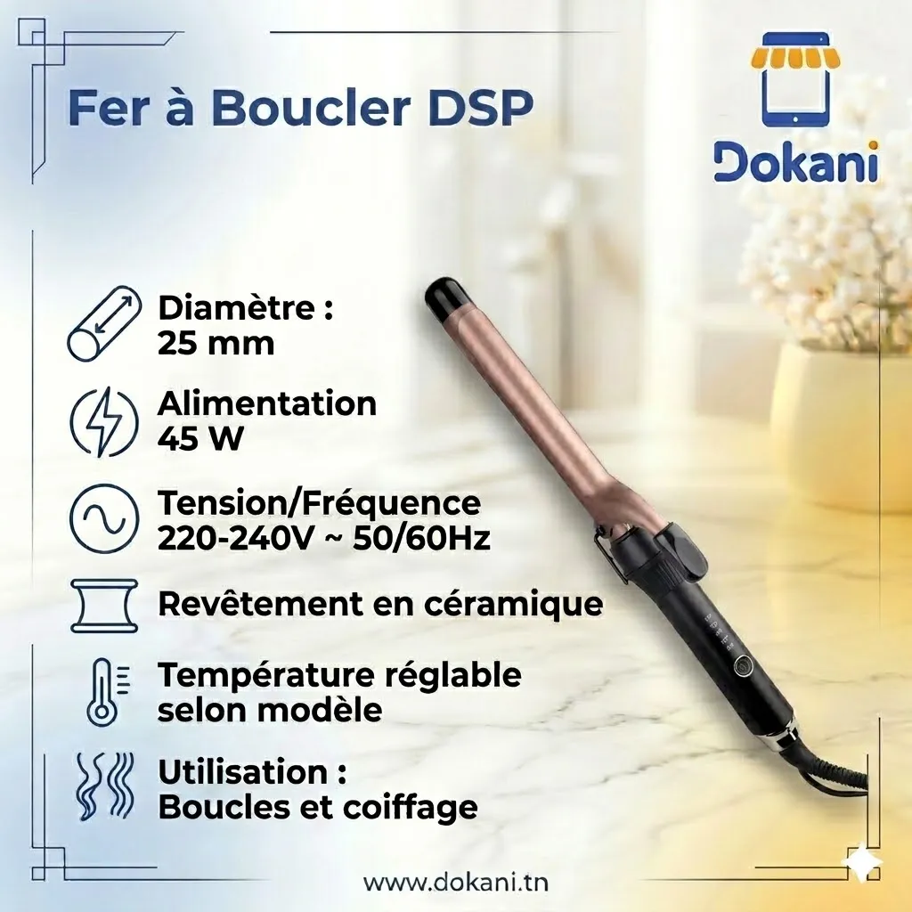 Fer à Boucler DSP 60W 25mm 450°C5.webp