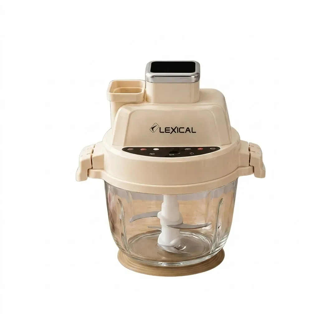 [LCH-1979-B] Hachoir Electrique Multifonction Lexical 3L - 600W - Beige.webp