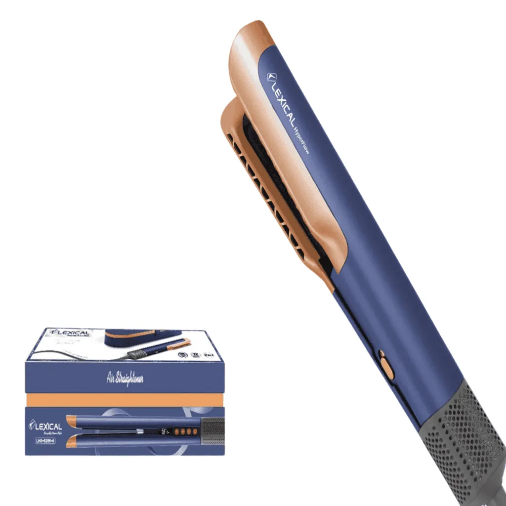 Lisseur à Air Chaud 2en1 Lexical- 1300 W Bleu3.webp