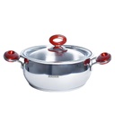 Batterie de Cuisine 18 Pièces Inox Arian