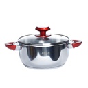 Batterie de Cuisine 7 Pièces Inox Arian