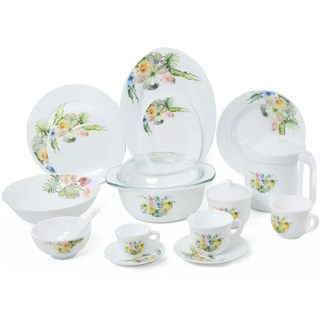 [ARC64-7589] Service A Table en Verre Opale- 64 Pièces- Florence- M1.webp