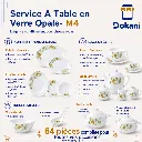 Service A Table en Verre Opale- 64 Pièces- Florence- M4.webp