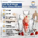 Lot De 6 Mugs Azur Glass Riviera 300 ml1.webp