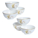 lot de 6 assiettes soupe 12,5 cm En Céramique Ramadan Kareem M2