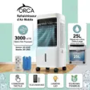 Rafraîchisseur d’Air Mobile ORCA - 25L -80W- Noir (9).webp