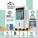 Rafraîchisseur d’Air Mobile ORCA - 25L -80W- Gris (4).webp