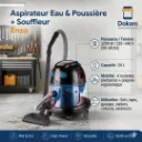 Aspirateur Eau & Poussière + Souffleur- Enzo 3200W 20L- Bleu.webp