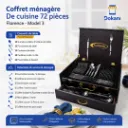 Coffret Ménagère De Cuisine 72 Pièces- Florence- Model 3.webp