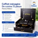 Coffret Ménagère De Cuisine 72 Pièces -Florence- Model 2.webp