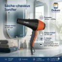 Sèche Cheveux Sonifer 1850W – 2200W- Orange (2).webp