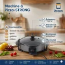 Machine à Pizza et à Pain STRONG-1500W 34 Cm.webp