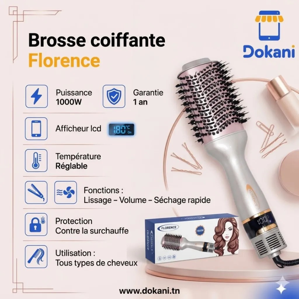 Brosse Coiffante Avec Afficheur LCD-1000W.webp