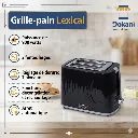 Grille Pain Lexical- 900W- Noir.webp