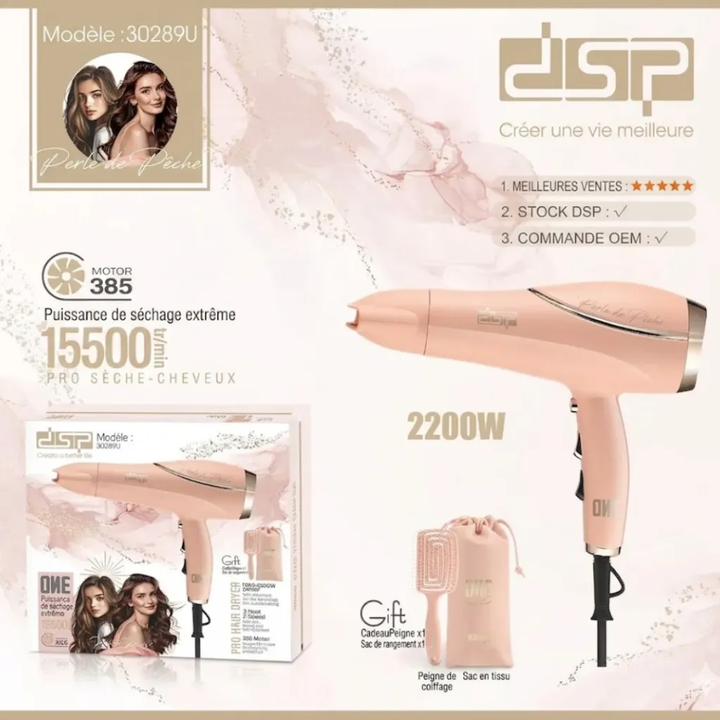 Sèche Cheveux DSP 2200W.webp