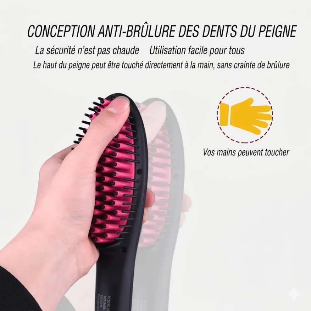 Brosse Coiffante En Céramique DSP 450°F 55W.webp