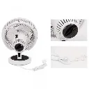Ventilateur de Table SL-206A 25W BlancVV.webp
