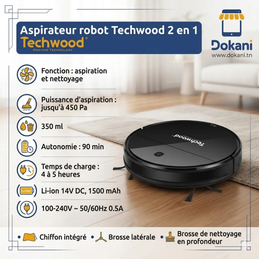 Aspirateur Robot Techwood 2 en 1- 350 ml (4).webp