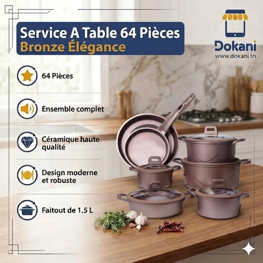 Batterie De Cuisine En Granit Vivaldi-12 Pièces- Rose.webp