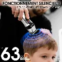 Tondeuse Cheveux Professionnelle DSP - 7500RPM - 5W - Gris (4).webp