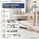 Plaque cheveux Prova - Rose 40W 230°C.webp