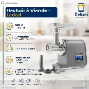 Hachoir à Viande Lexical Avec Afficheur 3000W- Gris.webp