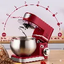 Robot Pétrin Golden House 5L 1300W- Rouge (2).webp