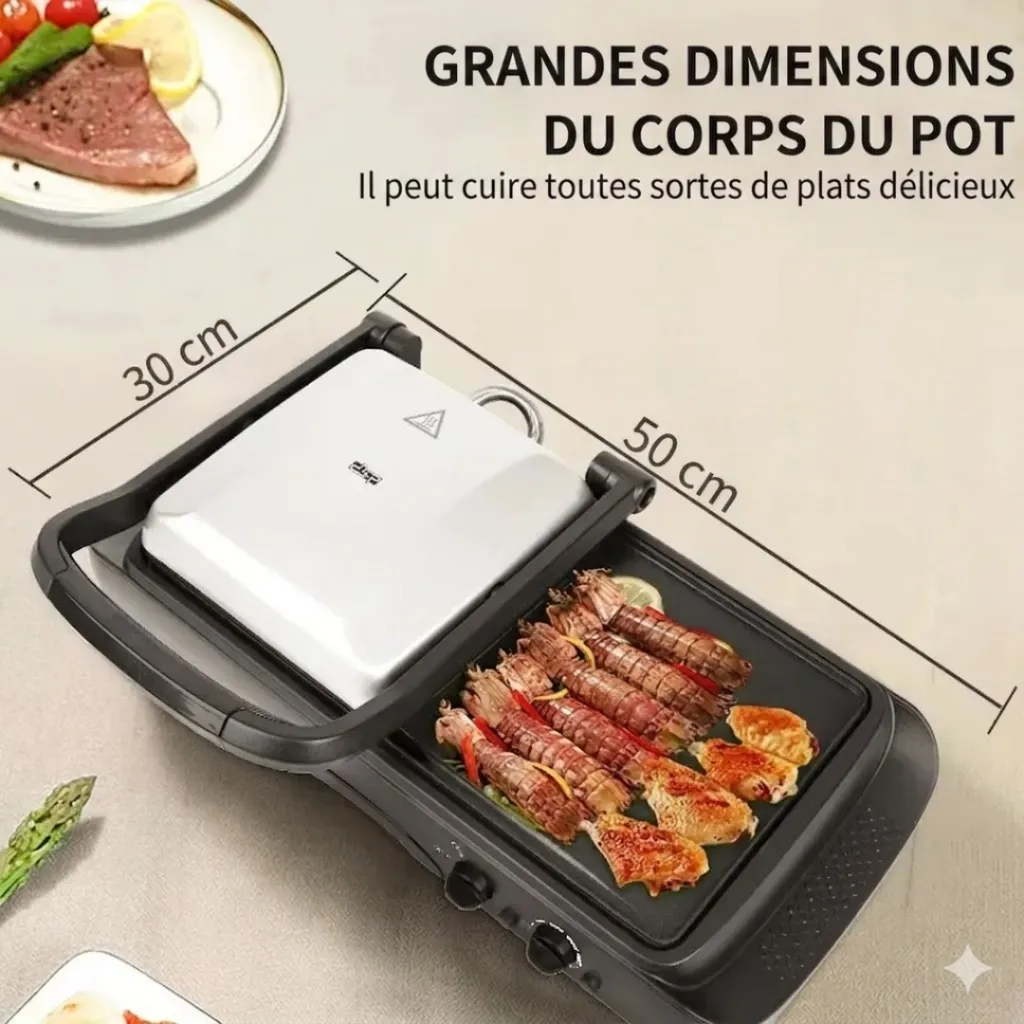 Appareil de Cuisson Grill Double Zone DSP 1650W (3).webp