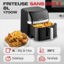Techwood TFR-806SHD 8L — Friteuse Sans Huile Noir (3).webp