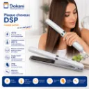 Plaque Cheveux DSP 230°C 40W Blanc.webp