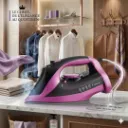 Fer A Repasser Lexical 2200W Semelle en céramique - Rose (2).webp