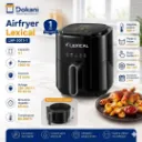 AirFryer Sans Huile 1200W 4L Lexical LAF-3011-1  - Noir (4).webp