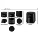 AirFryer Sans Huile 1200W 4L Lexical LAF-3011-1 - Noir (2).webp