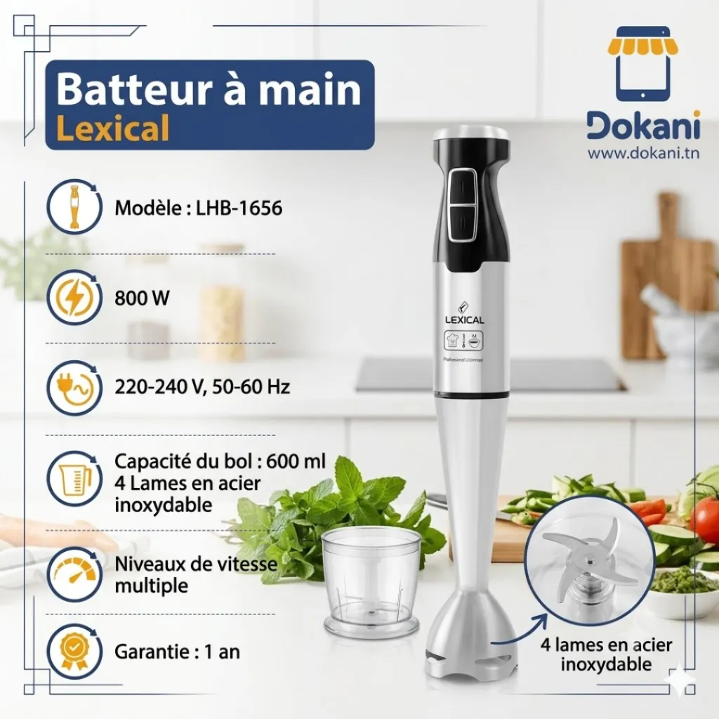 Mixeur Plongeant Lexical LHB-1656- 800W (2).webp