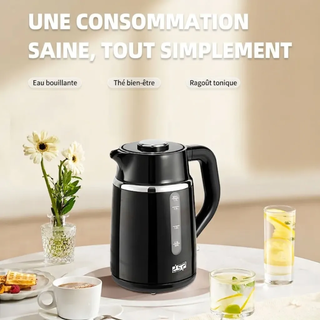 Bouilloire Électrique Avec Indicateur LED DSP 1,7L 2200W (6).webp