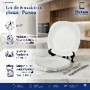 Lot De 6 Assiettes Plates PARMA 27 cm — Bormioli Rocco.webp