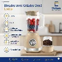Blender avec Grinder 2en1 Lexical 500W — 1,6L Beige (2).webp
