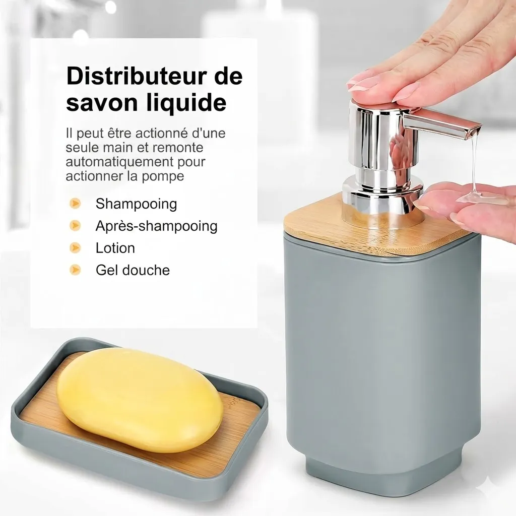 Accessoires de salle de bain 6 pièces Carré Gris (4).webp