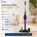 Aspirateur Balai Prova 600W — 1,2L Violet.webp