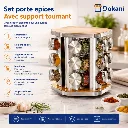 Set Porte Epices 12 Pièces Avec Support Tournant.webp