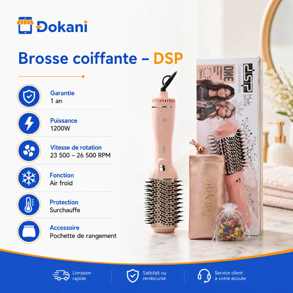 Brosse Coiffante DSP 1200W.webp