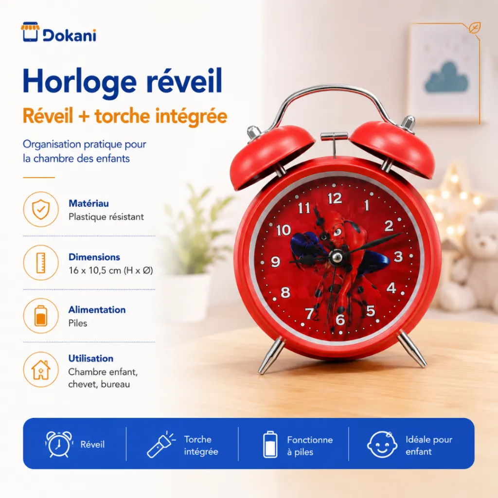 Horloge Réveil Spiderman - M3 (2).webp