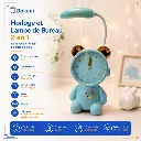 Horloge et Lampe De Bureau Rechargeable LED - Bleu (2).webp