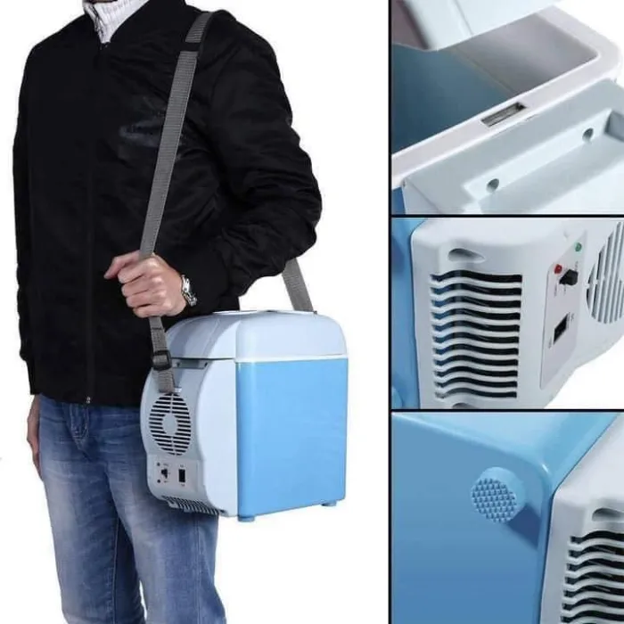 Glacière Thermoélectrique chaud-froid De Voiture Portable - 7,5L 6.webp