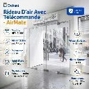 Rideau D'air Avec Télécommande 120 W - 100 cm- AirMate.webp