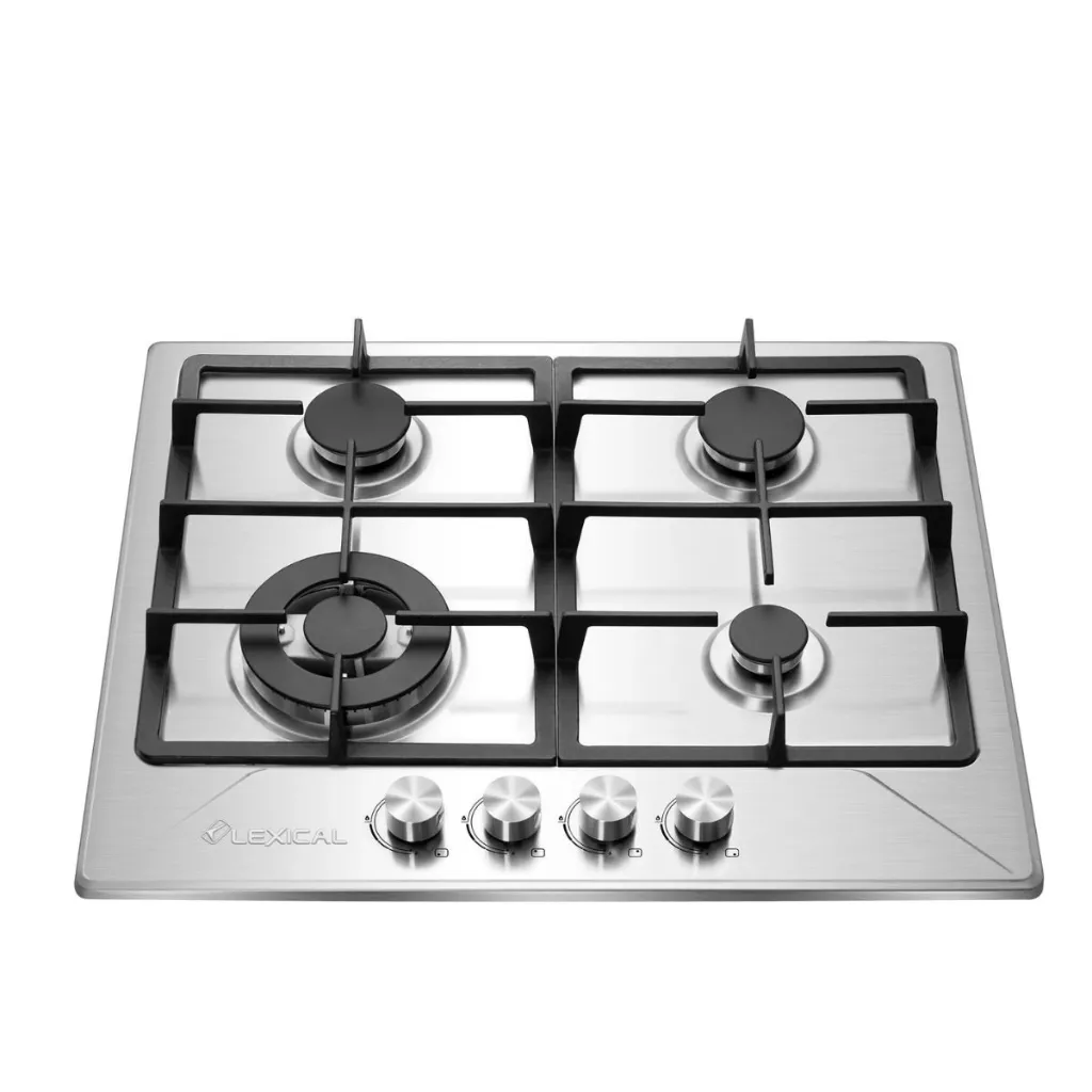 Plaque De Cuisson à Gaz 4 Feux Lexical Inox.webp