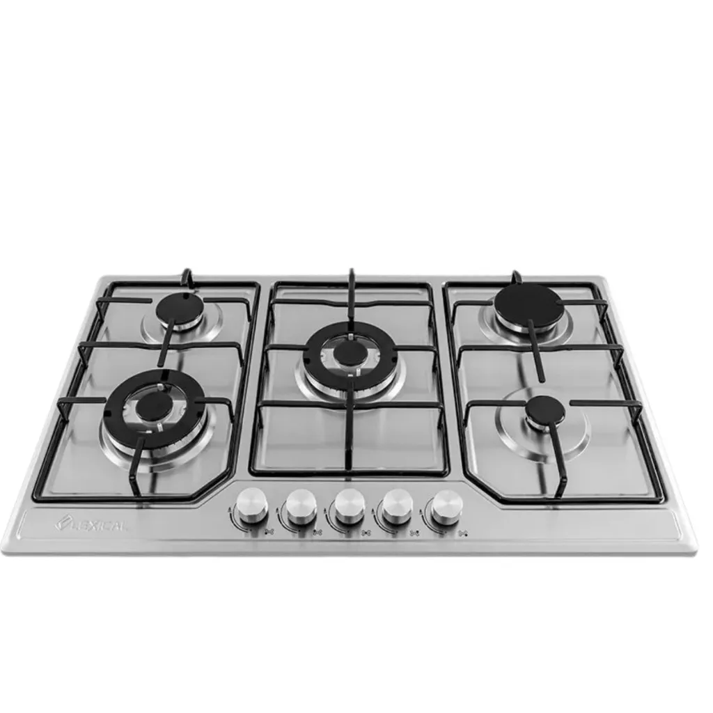 Plaque De Cuisson à Gaz 5 Feux Lexical Inox.webp
